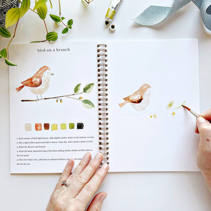 Animals watercolor workbook - Dear John