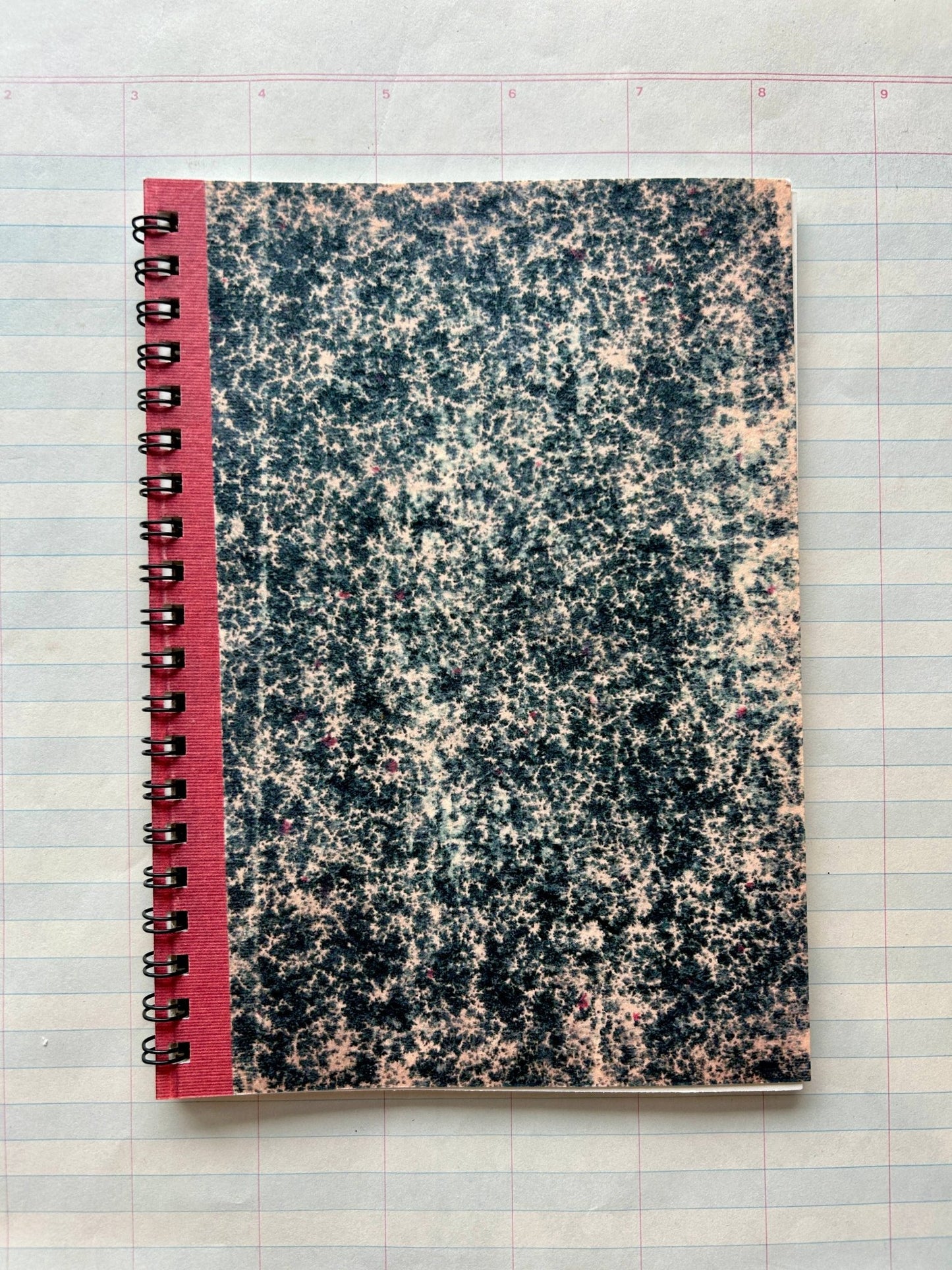 Antique Endpaper Notebook - Dear John