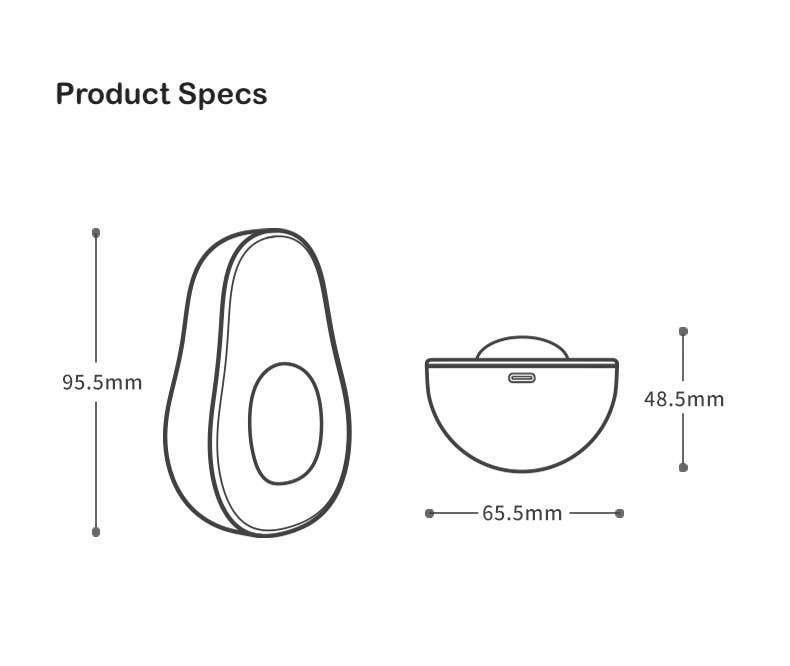 Avocado - The Portable Rechargeable Hand Warmer - Dear John