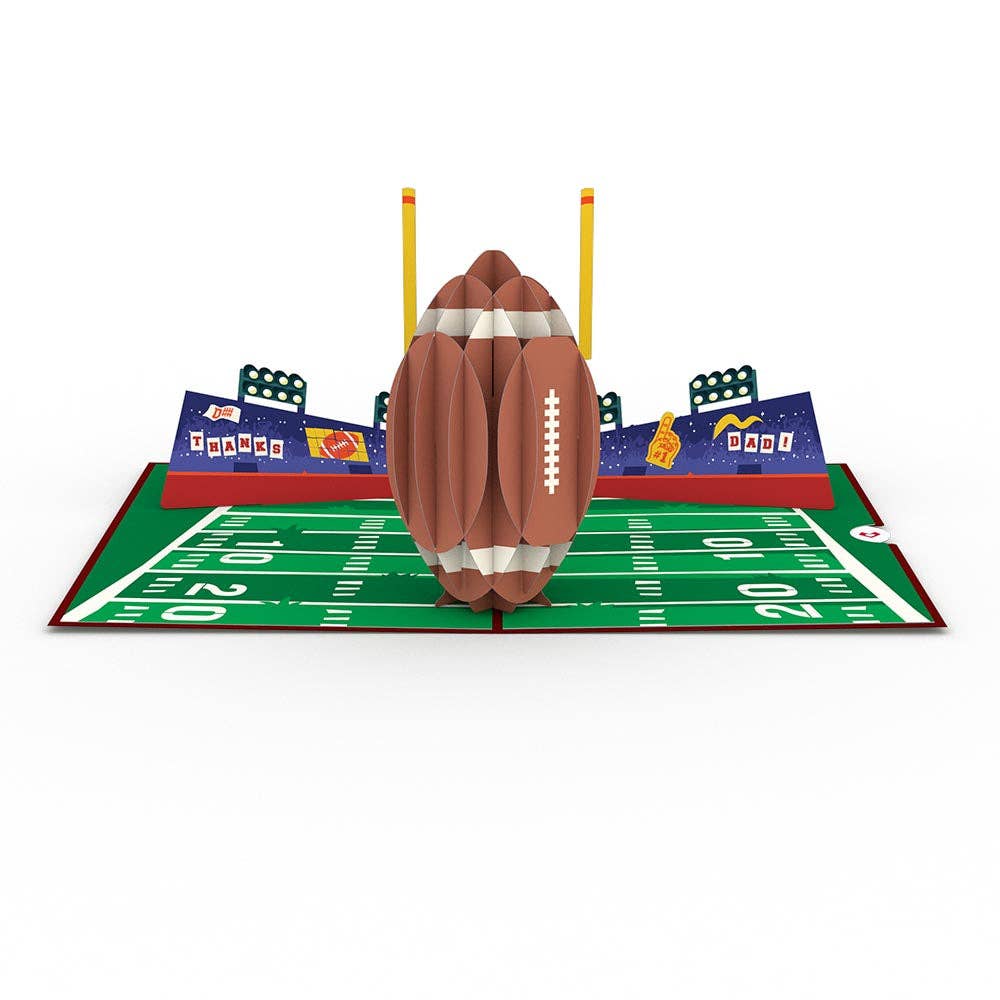 Lovepop Cards - Dad's Touchdown Pop-Up Card 5x7" (-62%)