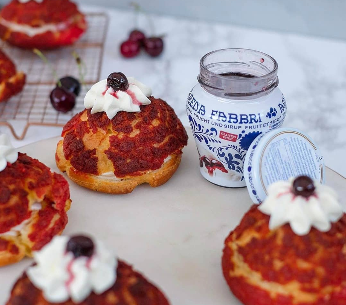 Fabbri Amarena Italian Tart Cherries — 230 g Glass Jar
