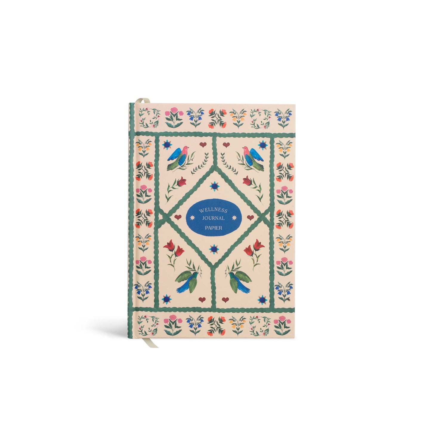 Guided Wellness Journal — A5 Hardcover (Quilted Daydream)