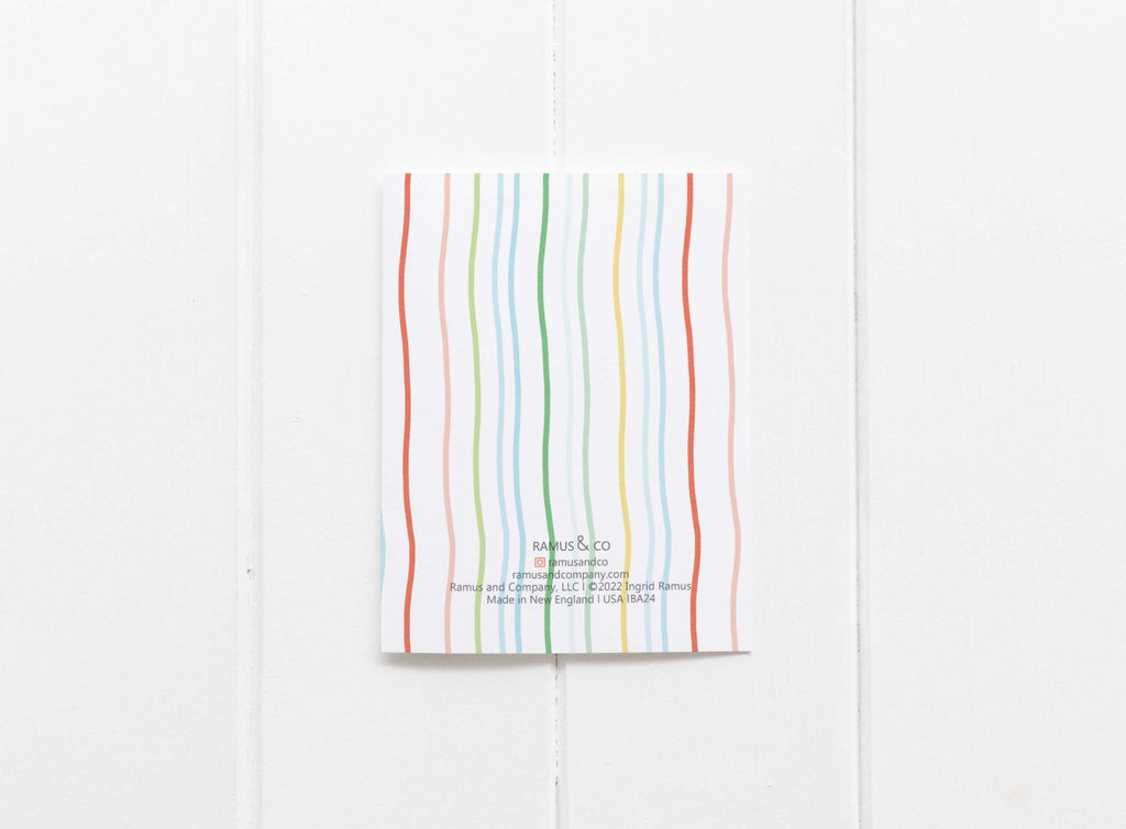 Baby Weekly Growth Greeting Card - Dear John