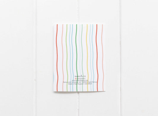 Baby Weekly Growth Greeting Card - Dear John