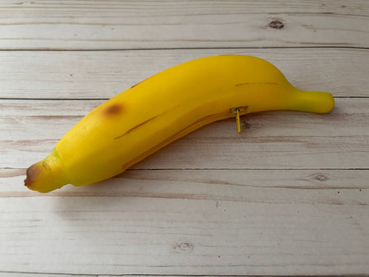 Banana Coin Purse — Zipper Closure - Dear John