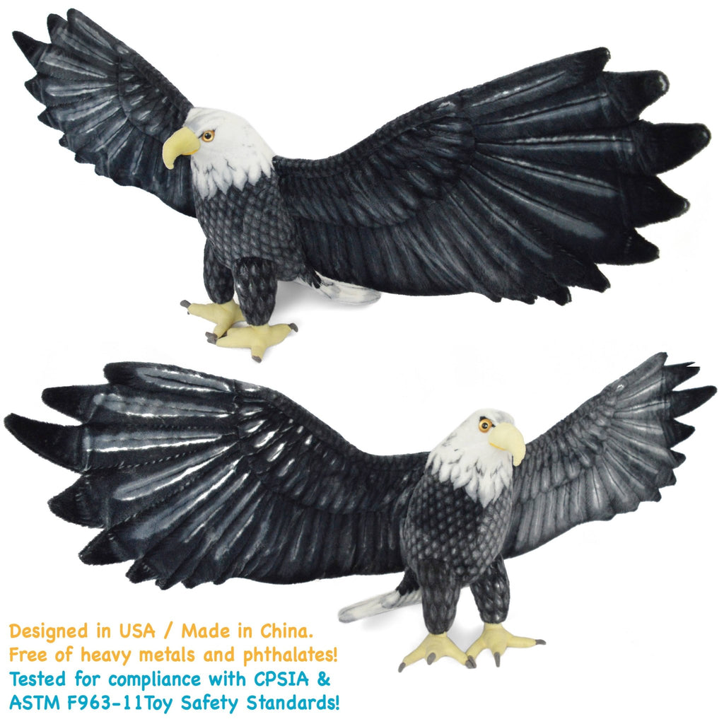 Barry The Bald Eagle | 57 Inch Stuffed Animal Plush - Dear John
