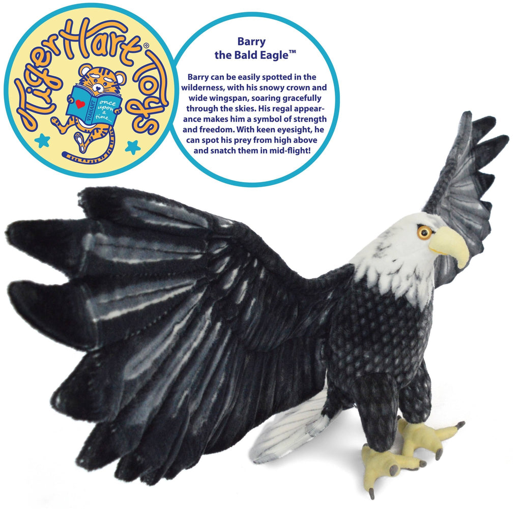 Barry The Bald Eagle | 57 Inch Stuffed Animal Plush - Dear John