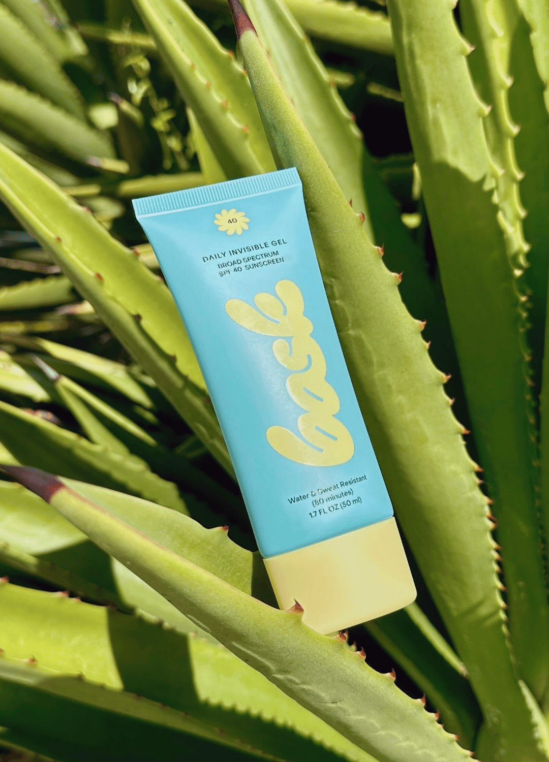 Bask SPF 40 Daily Invisible Gel Face Sunscreen - Dear John