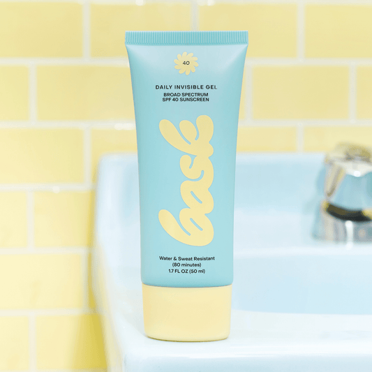 Bask SPF 40 Daily Invisible Gel Face Sunscreen - Dear John