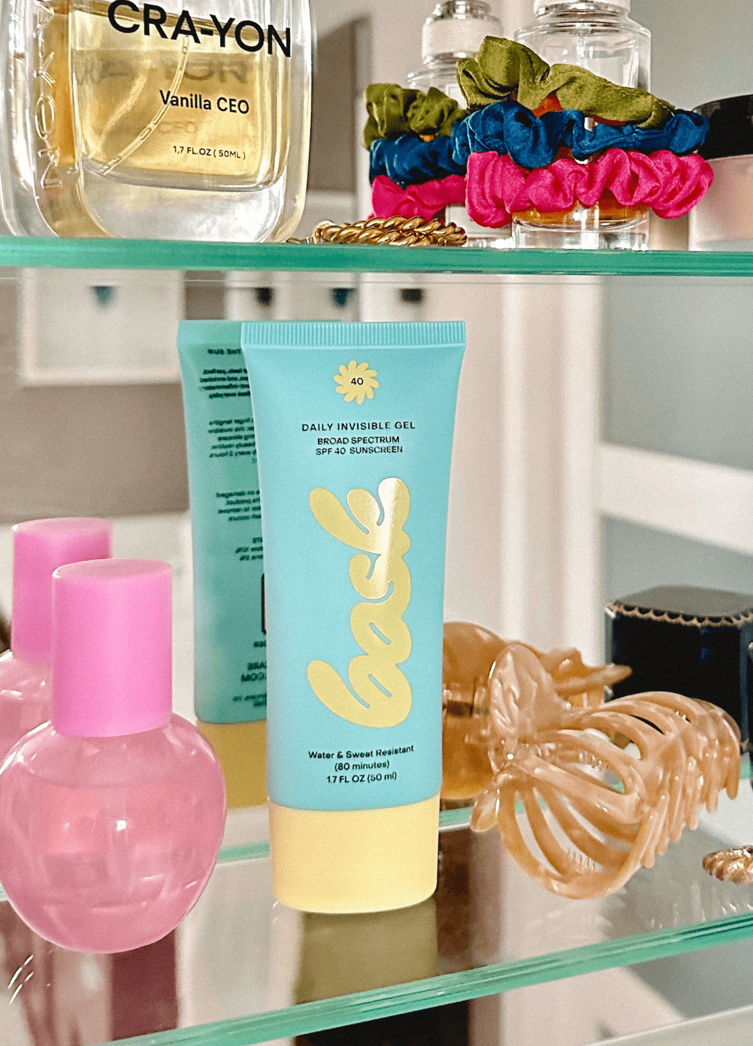 Bask SPF 40 Daily Invisible Gel Face Sunscreen - Dear John