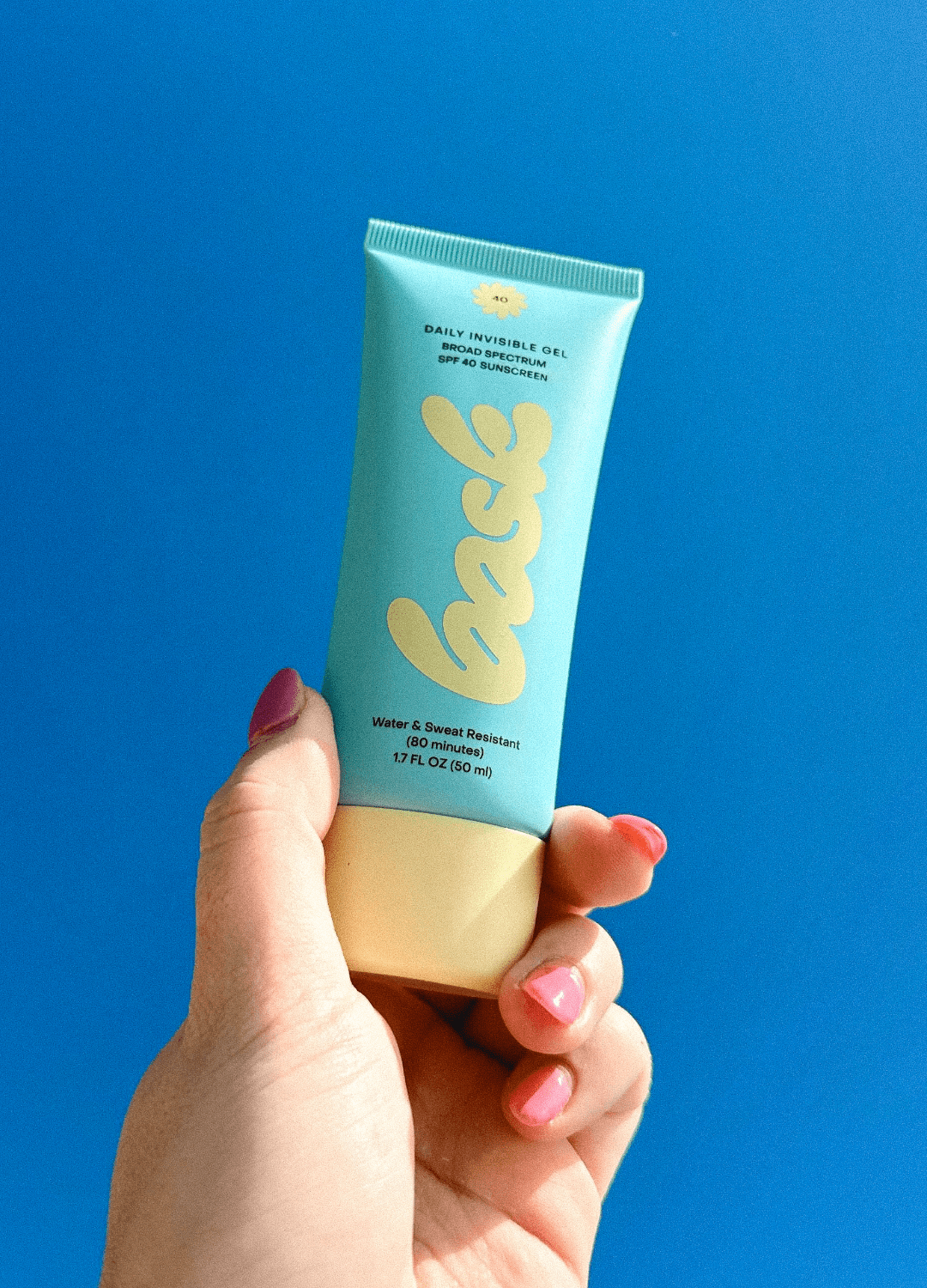Bask SPF 40 Daily Invisible Gel Face Sunscreen - Dear John