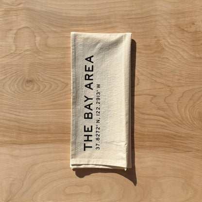 Bay Area Map Tea Towel - Dear John