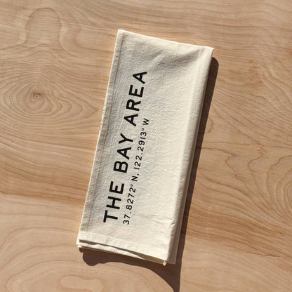 Bay Area Map Tea Towel - Dear John