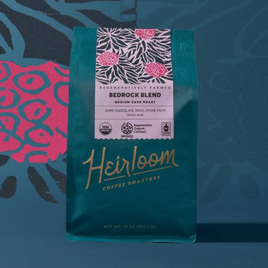 Bedrock — Dark Roast Coffee (12 oz, Whole Bean)
