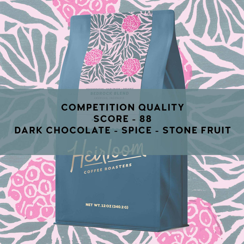 Bedrock — Dark Roast Coffee (12 oz, Whole Bean) - Dear John
