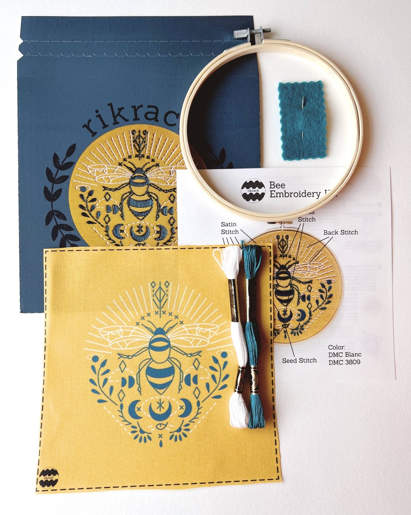 Bee Embroidery Kit - Dear John