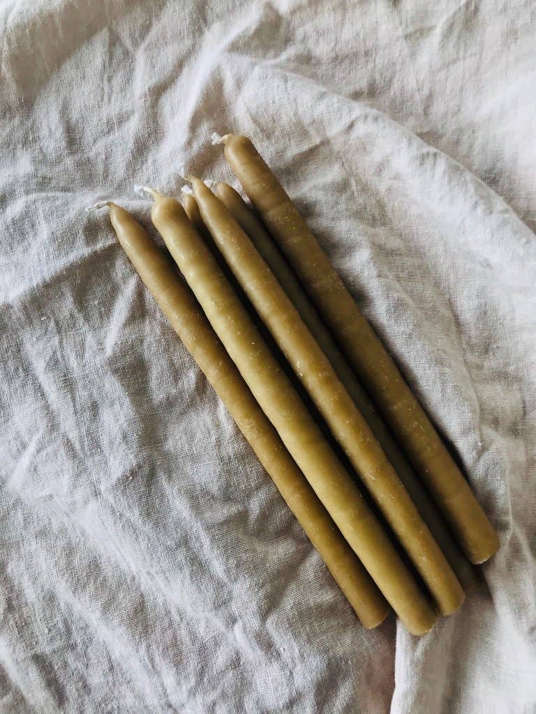 Beeswax Taper Candles - Dear John