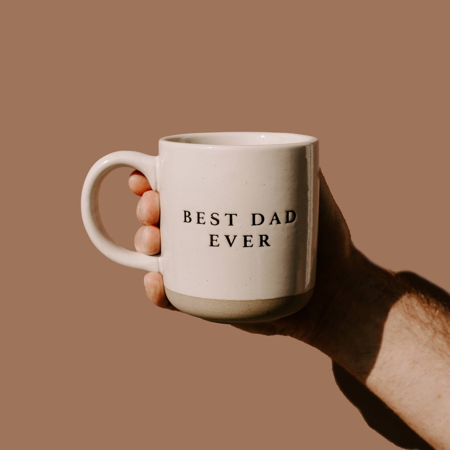 Best Dad Ever Stoneware Coffee Mug - Father's Day Gifts - Dear John
