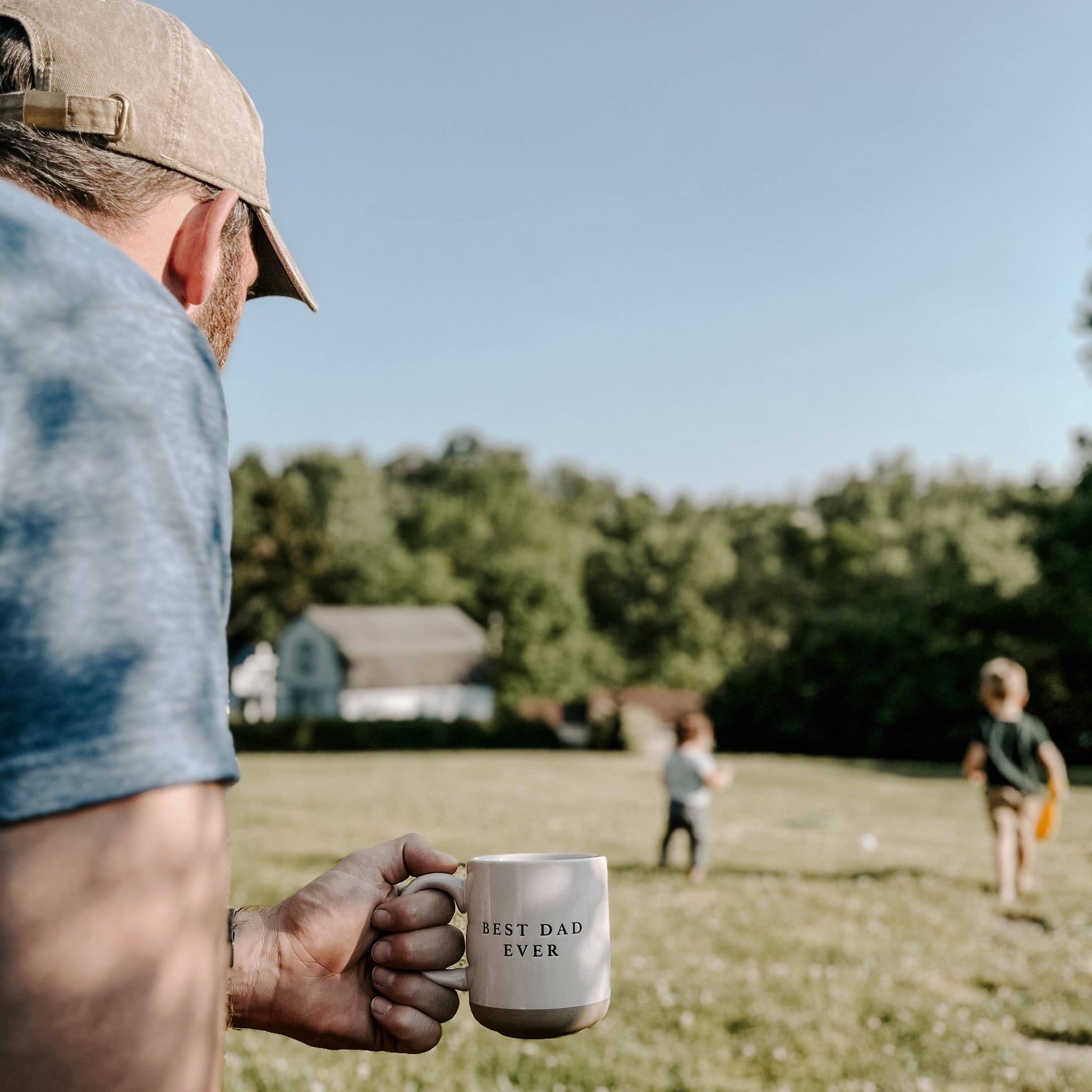 Best Dad Ever Stoneware Coffee Mug - Father's Day Gifts - Dear John
