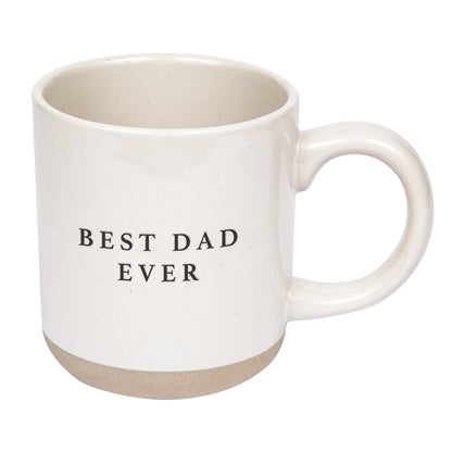 Best Dad Ever Stoneware Coffee Mug - Father's Day Gifts - Dear John