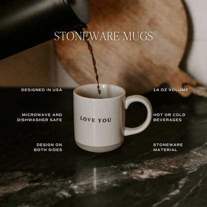 Best Teacher Ever Stoneware Coffee Mug - Teacher Gifts - Dear John