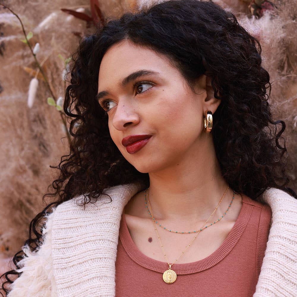 Big, Chunky Hoop Earrings - Dear John