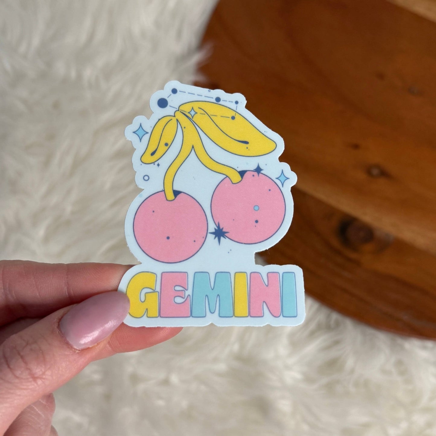 Big Moods - Gemini Astrology Sign Sticker - Dear John