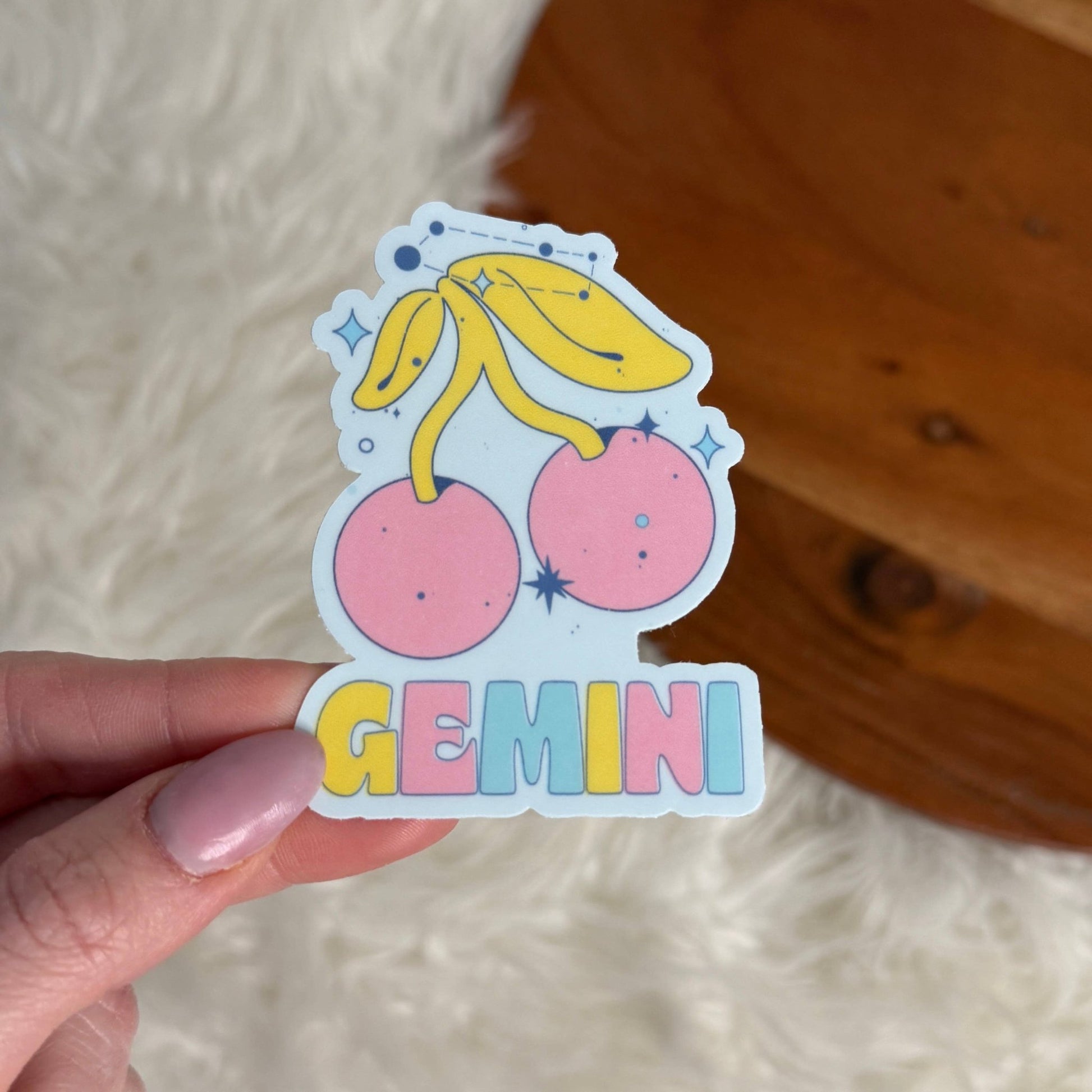 Big Moods - Gemini Astrology Sign Sticker - Dear John