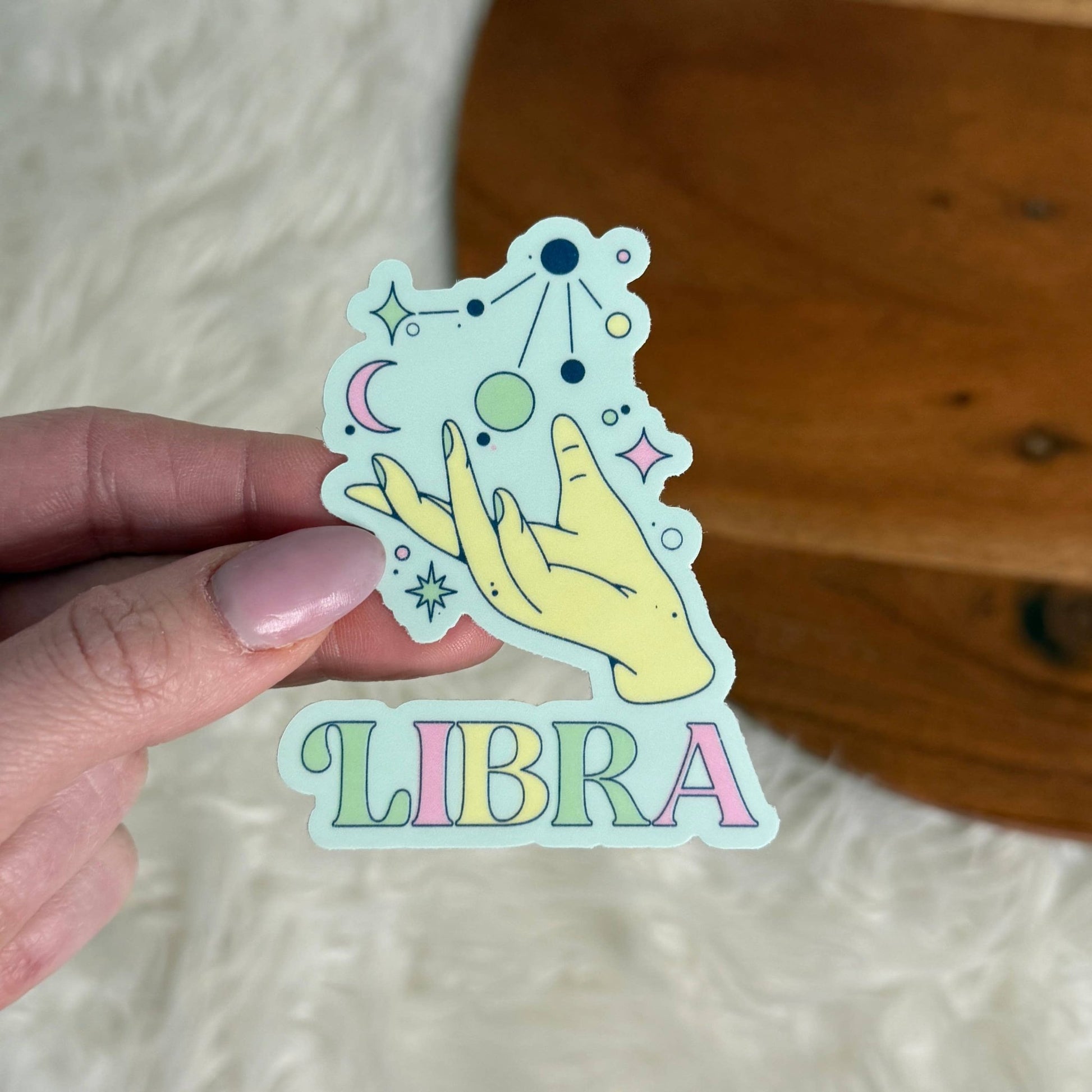 Big Moods - Libra Astrology Sign Sticker - Dear John