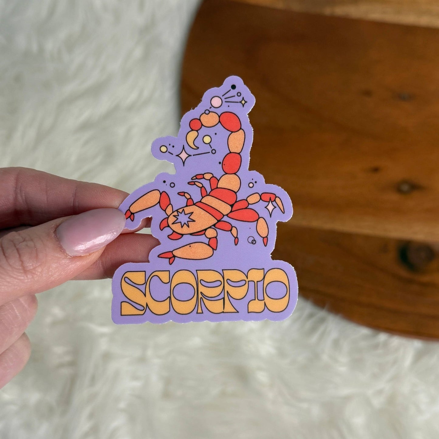 Big Moods - Scorpio Astrology Sign Sticker - Dear John
