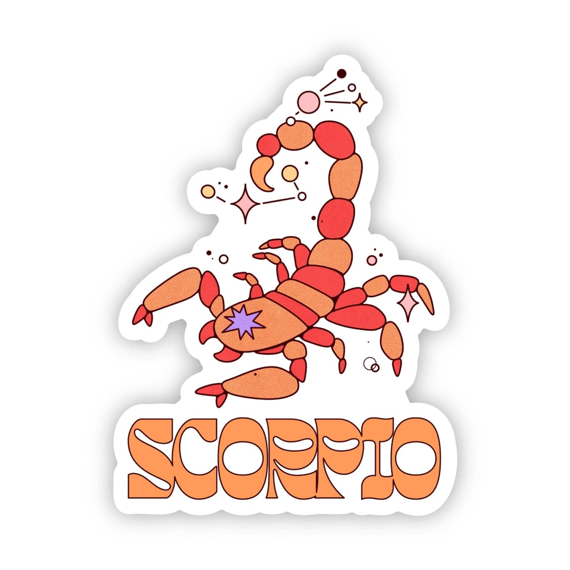 Big Moods - Scorpio Zodiac Sign Sticker - Dear John