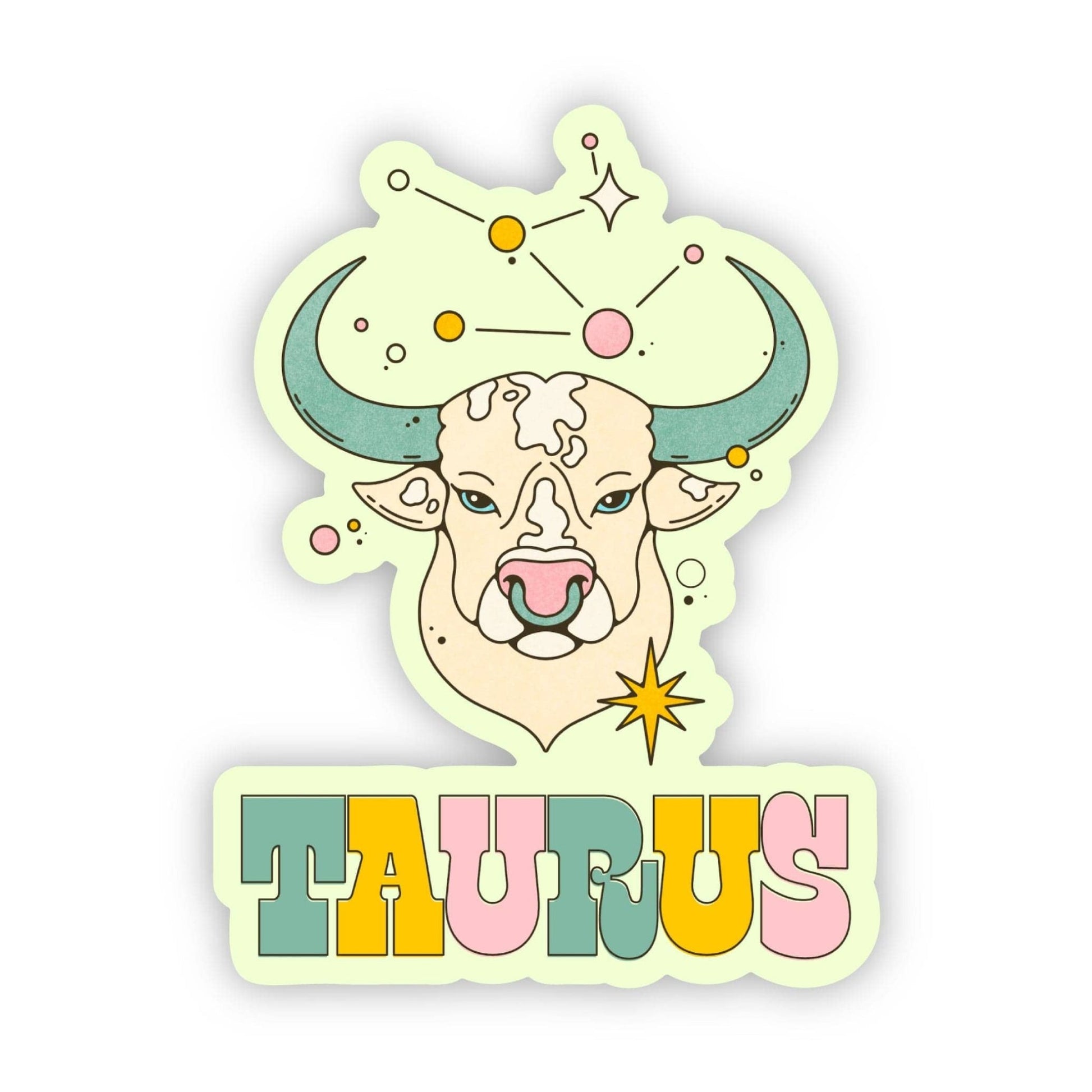 Big Moods - Taurus Astrology Sign Sticker - Dear John