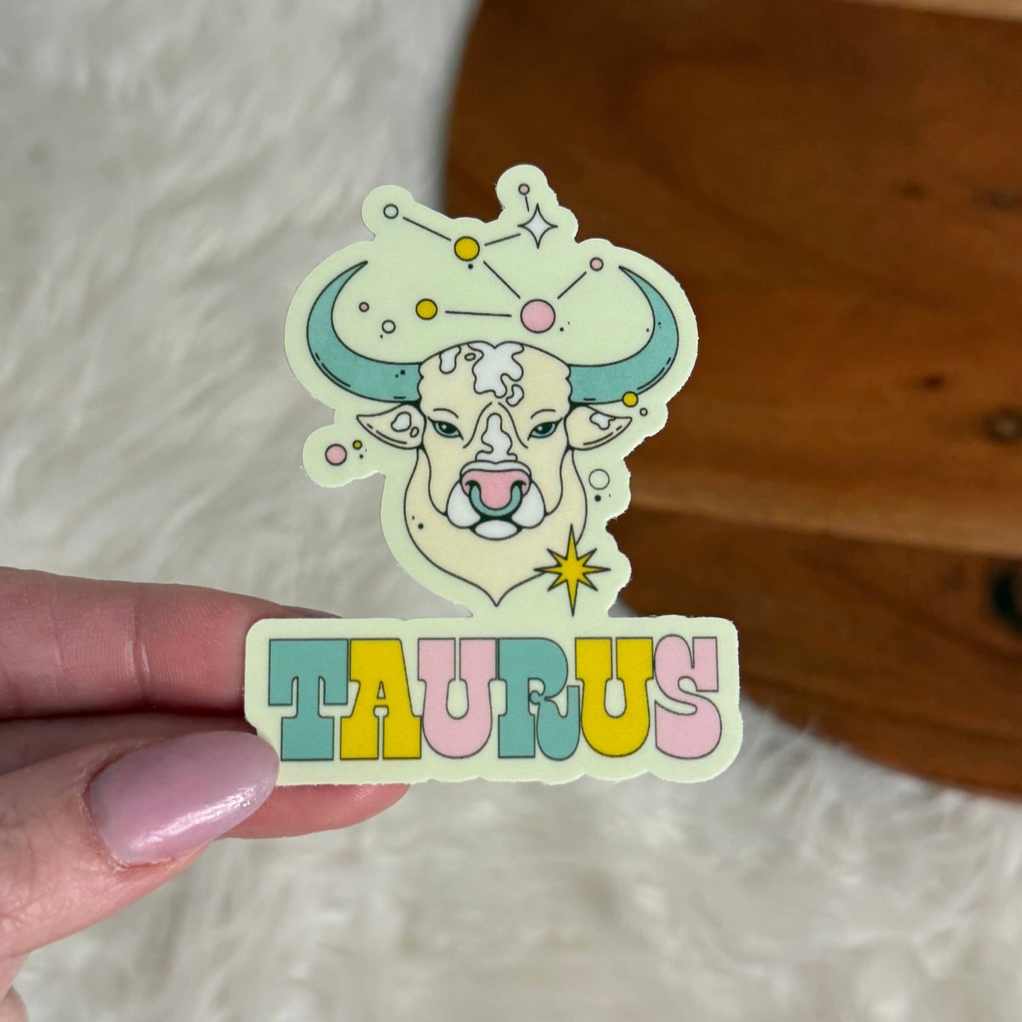 Big Moods - Taurus Astrology Sign Sticker - Dear John