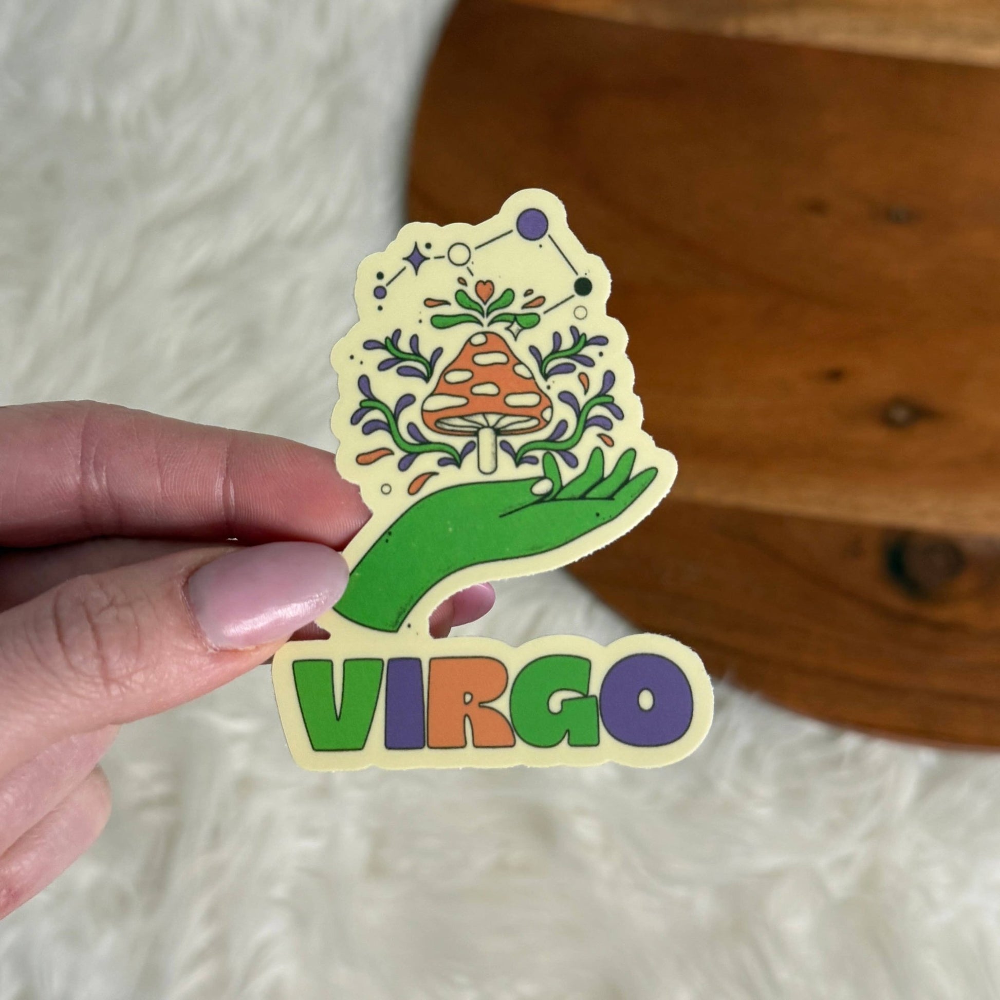 Big Moods - Virgo Astrology Sign Sticker - Dear John
