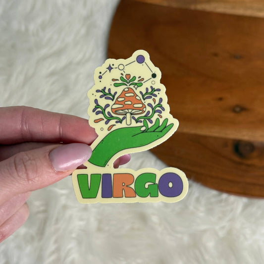 Big Moods - Virgo Astrology Sign Sticker - Dear John