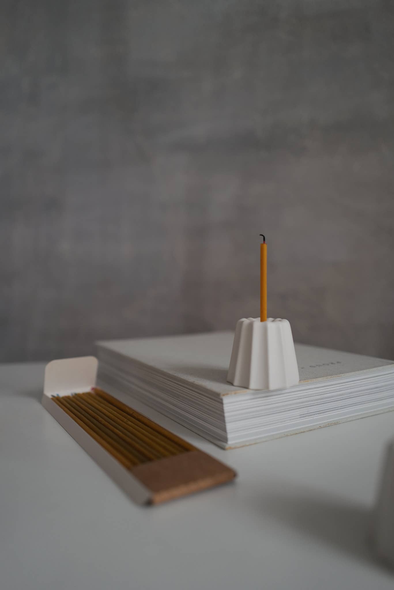 Bigger* Porcelain Candle Holder - Dear John