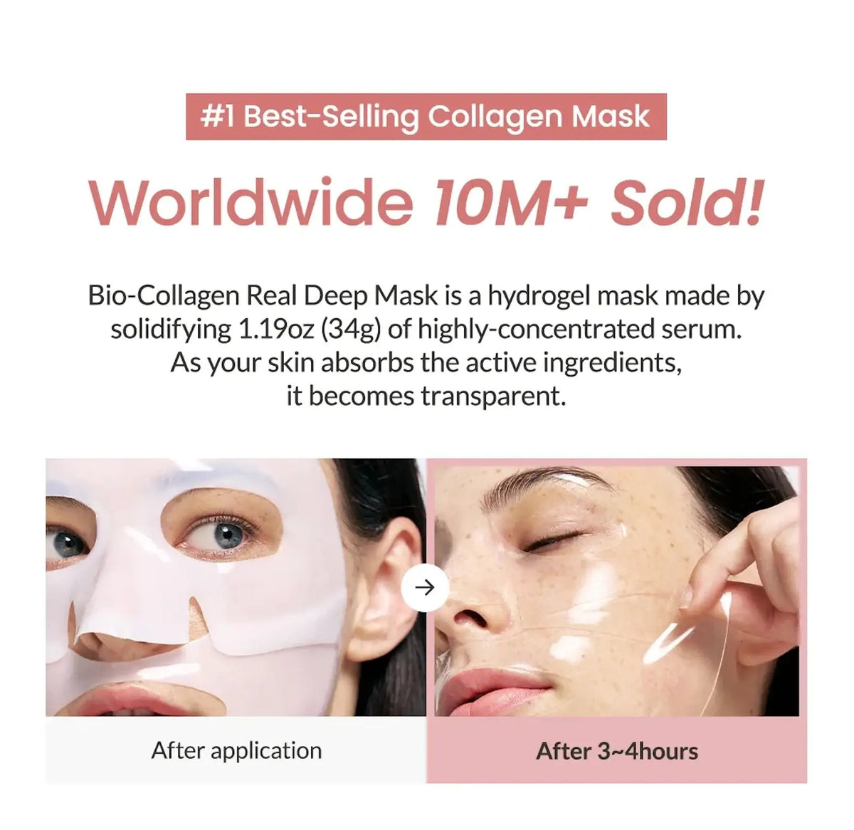 BIODANCE Bio-Collagen Real Deep Face Sheet Mask - Dear John