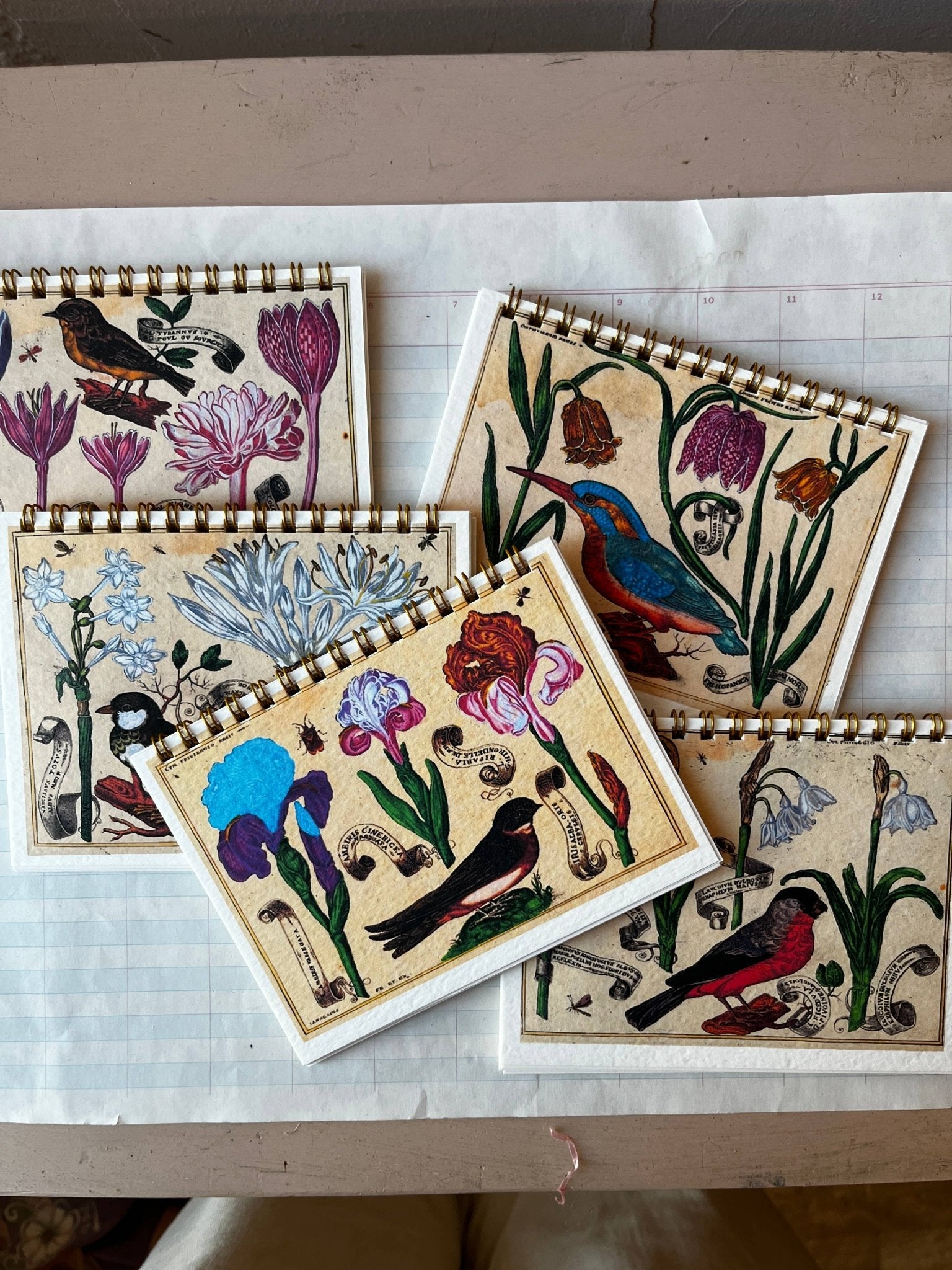 Bird and Flower Notebooks - Dear John