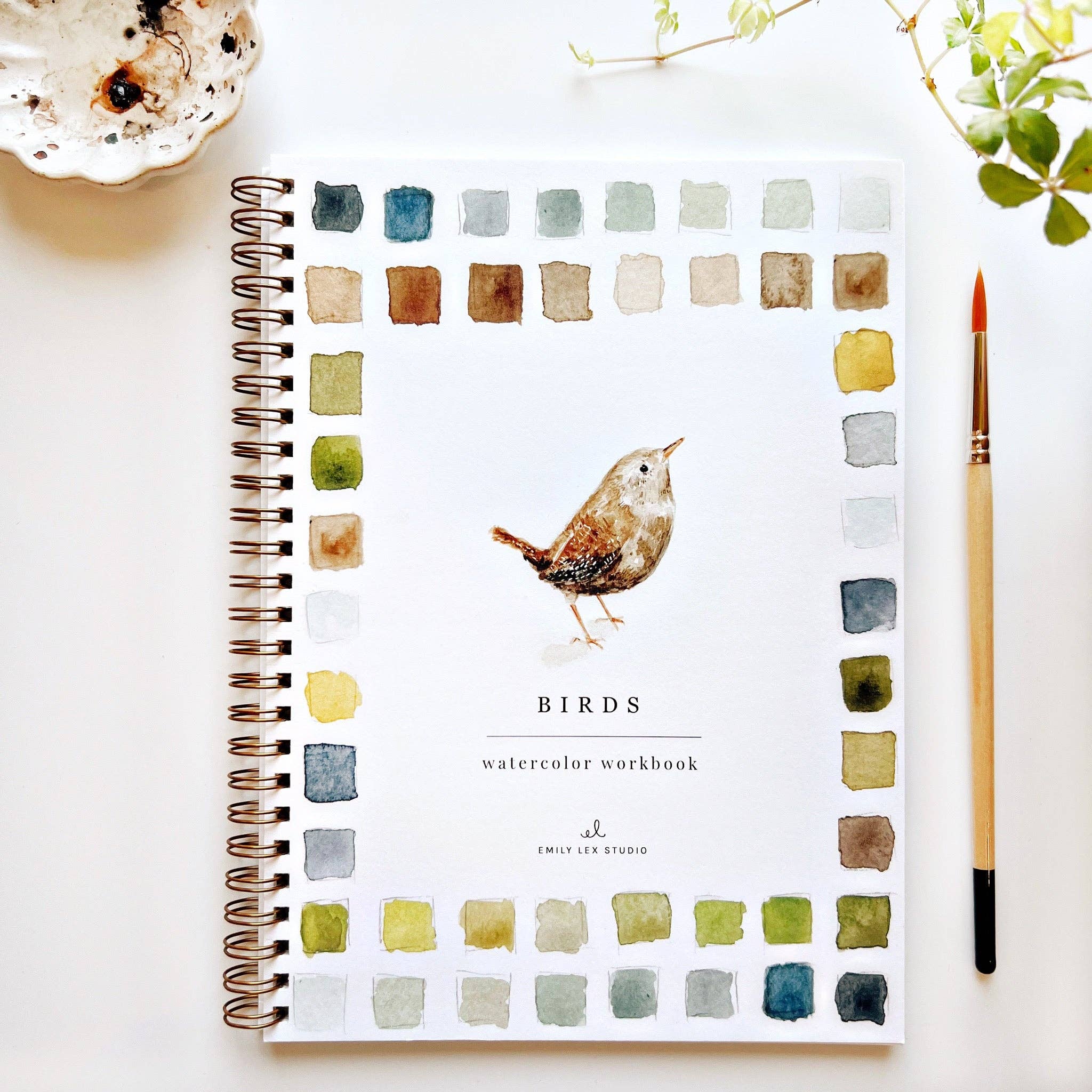Birds watercolor workbook - Dear John