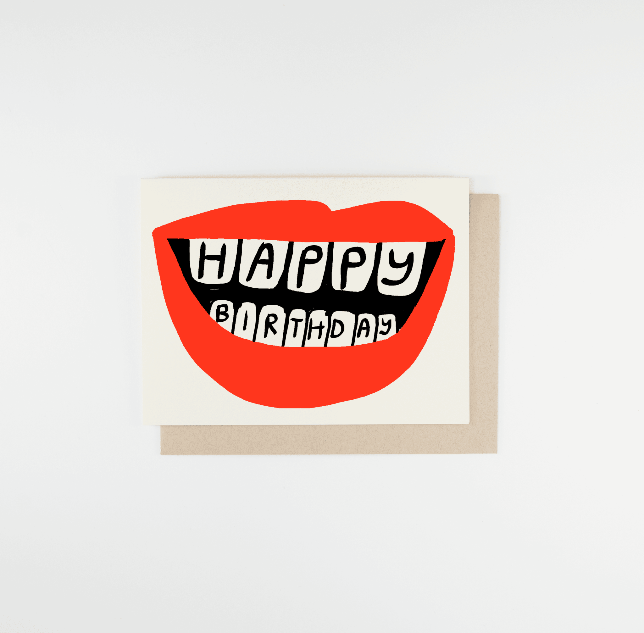 Birthday Lips Card - Dear John