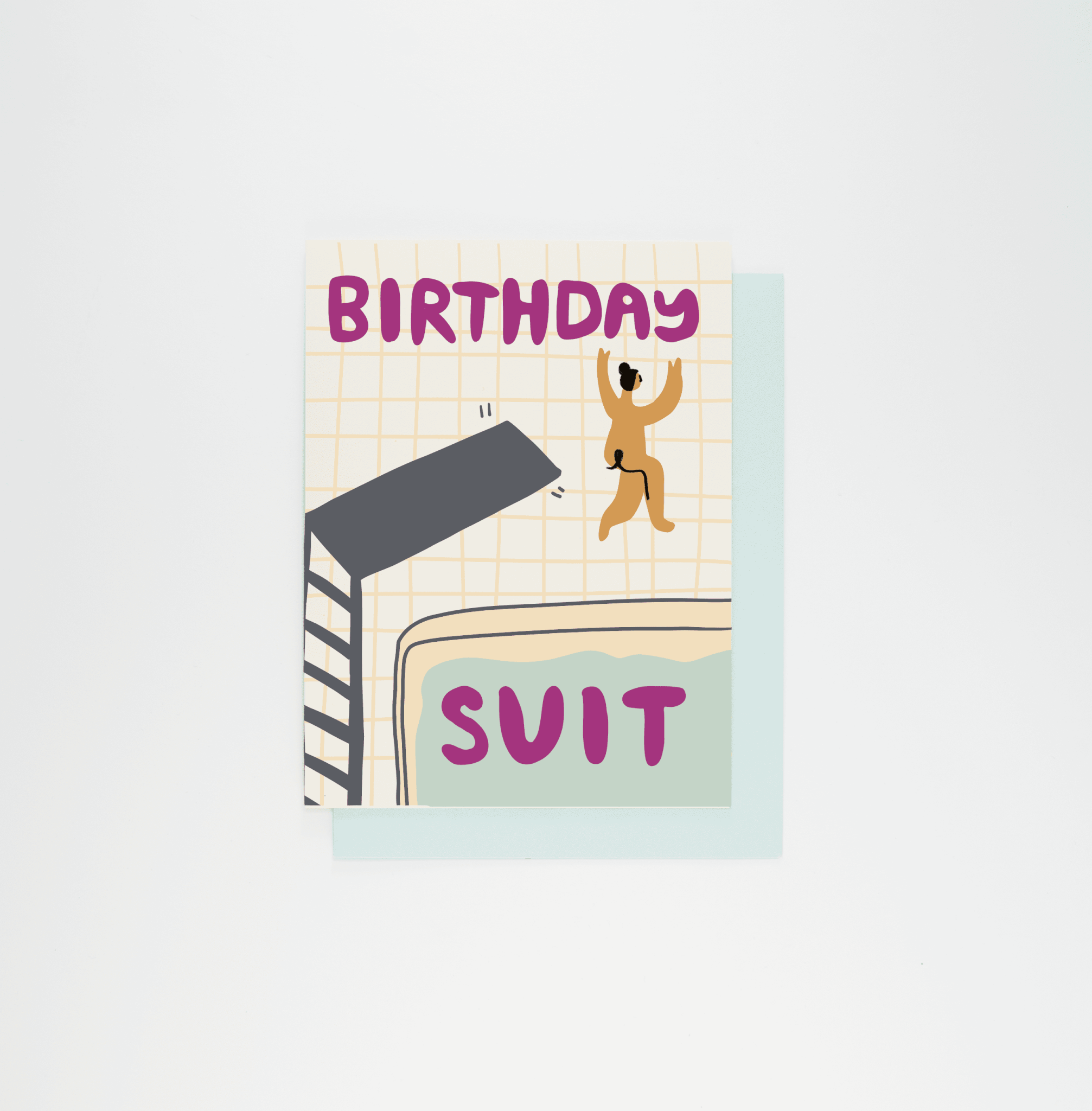 Birthday Suit Card - Dear John