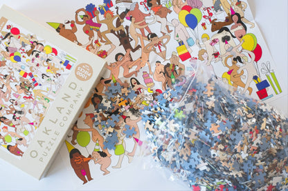 Birthday Suits by Songa Kim - 1000 Piece Jigsaw Puzzle - Dear John
