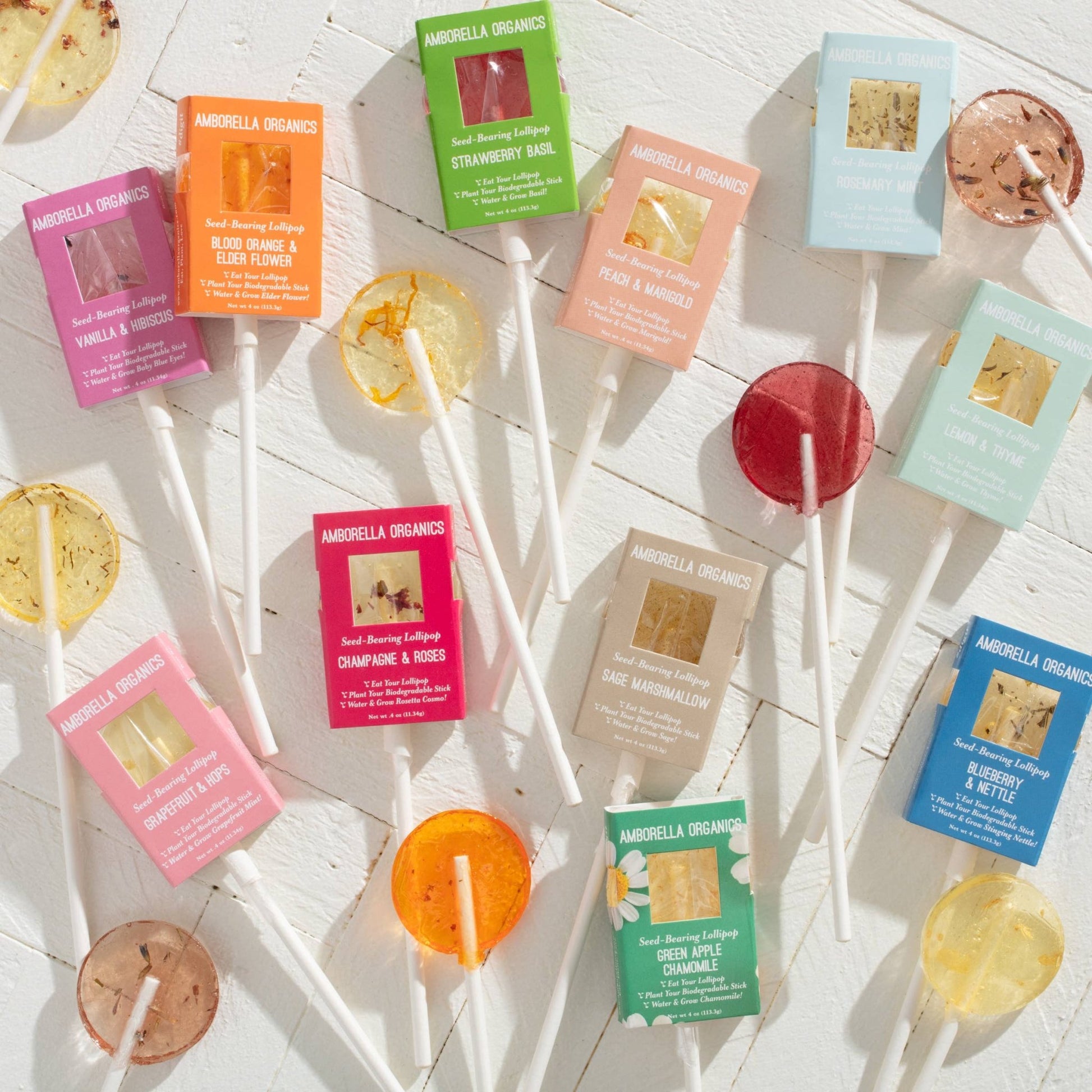 Blooming Lollipop Bundle (Eat, Plant & Grow an Herb/Flower) - Dear John