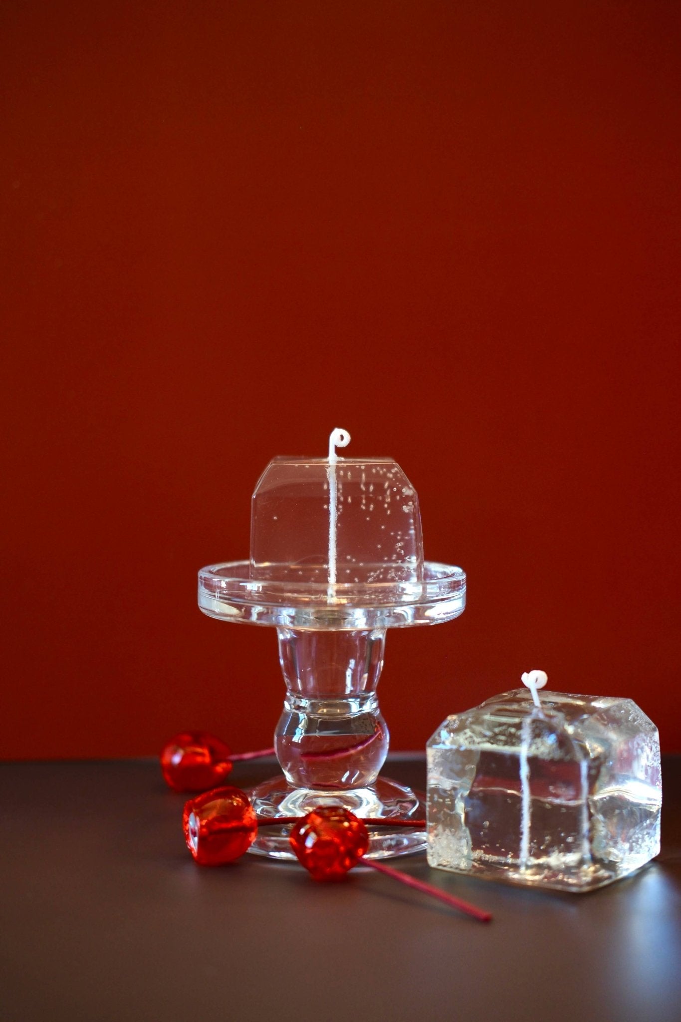 Bodi Candle - Hand - Made Jelly Candle | Ice Cube | Clear - Dear John