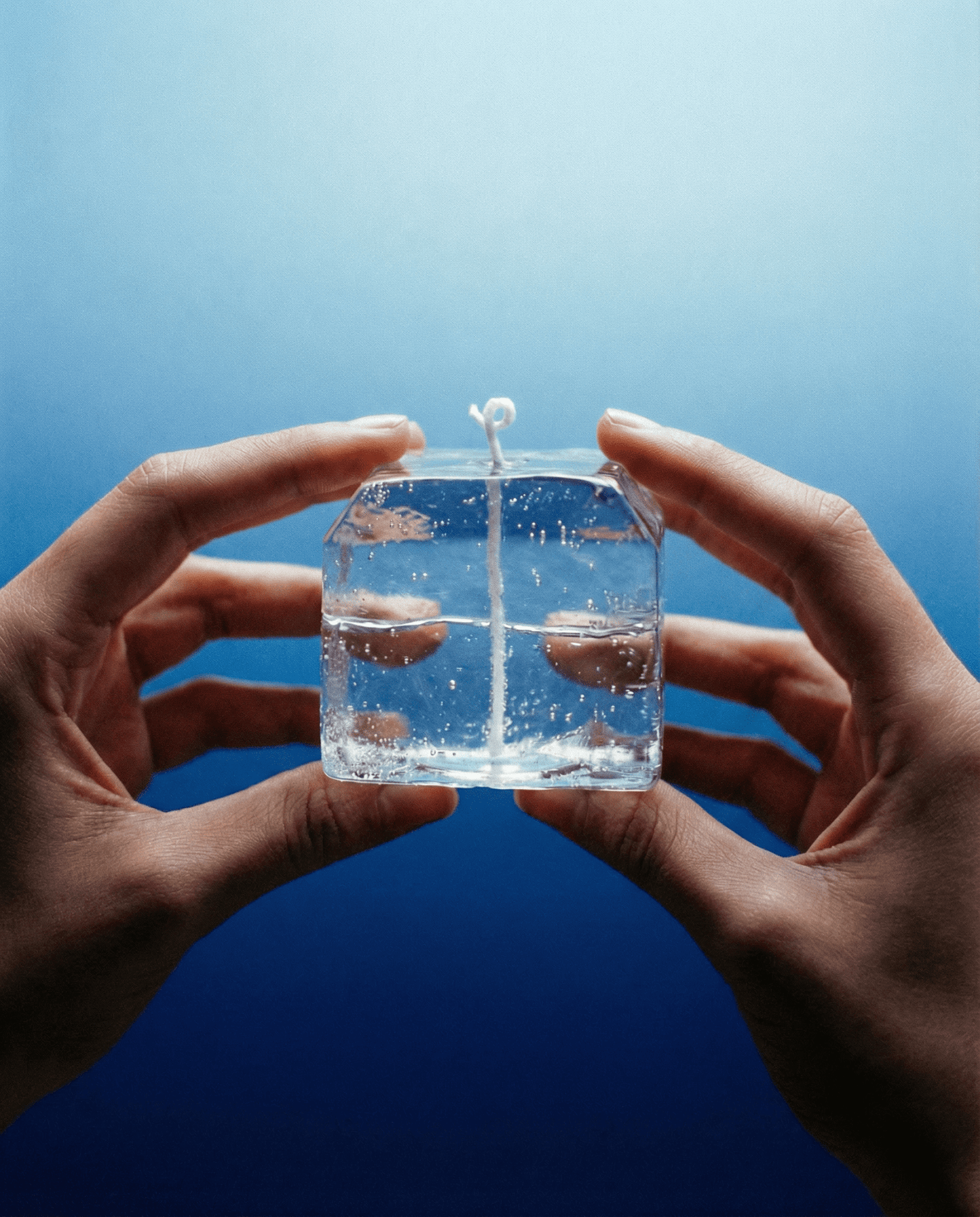 Bodi Candle - Hand - Made Jelly Candle | Ice Cube | Clear - Dear John