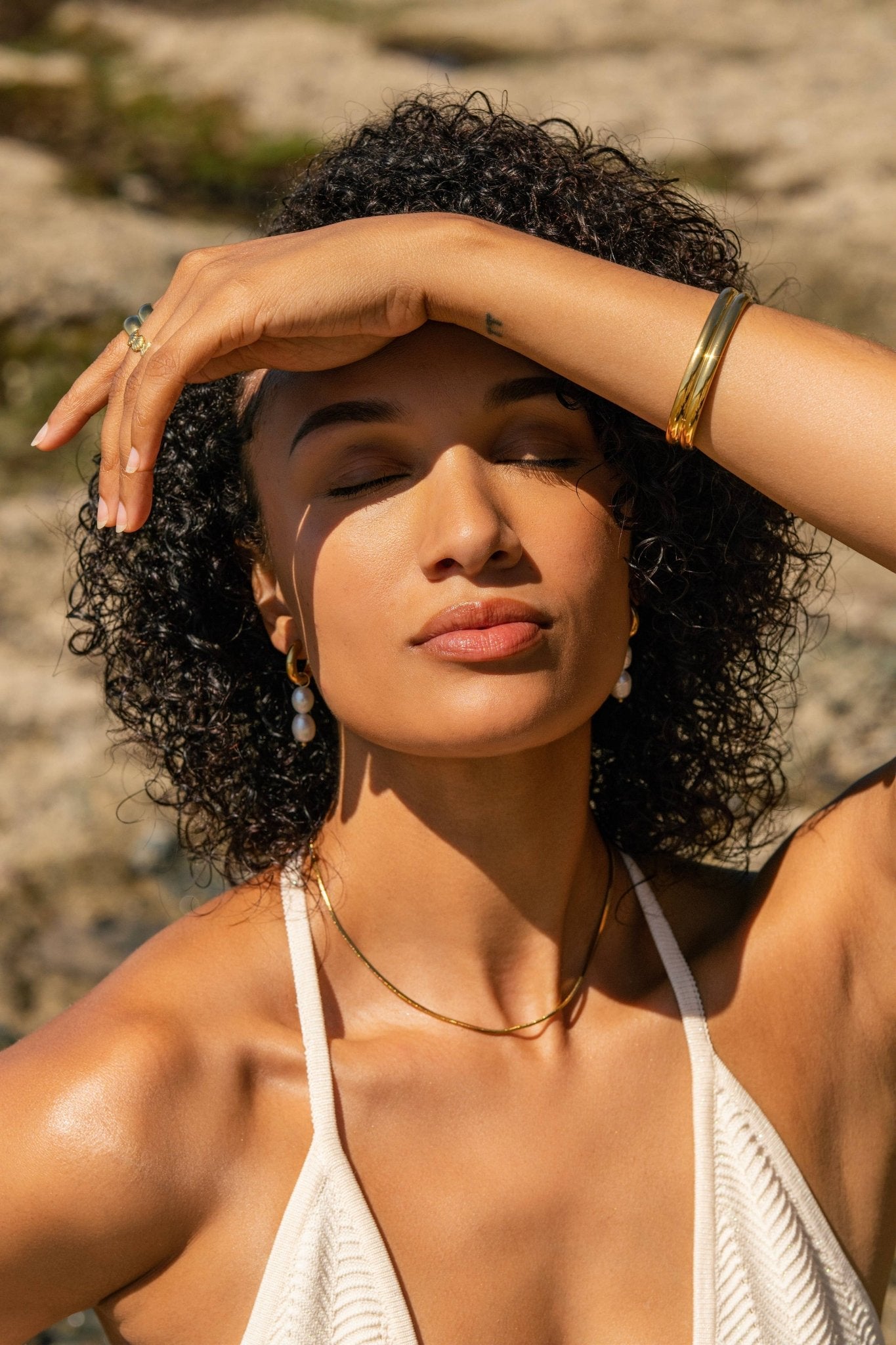 Boem Collection - Lani Pearl Drop Earrings - Dear John