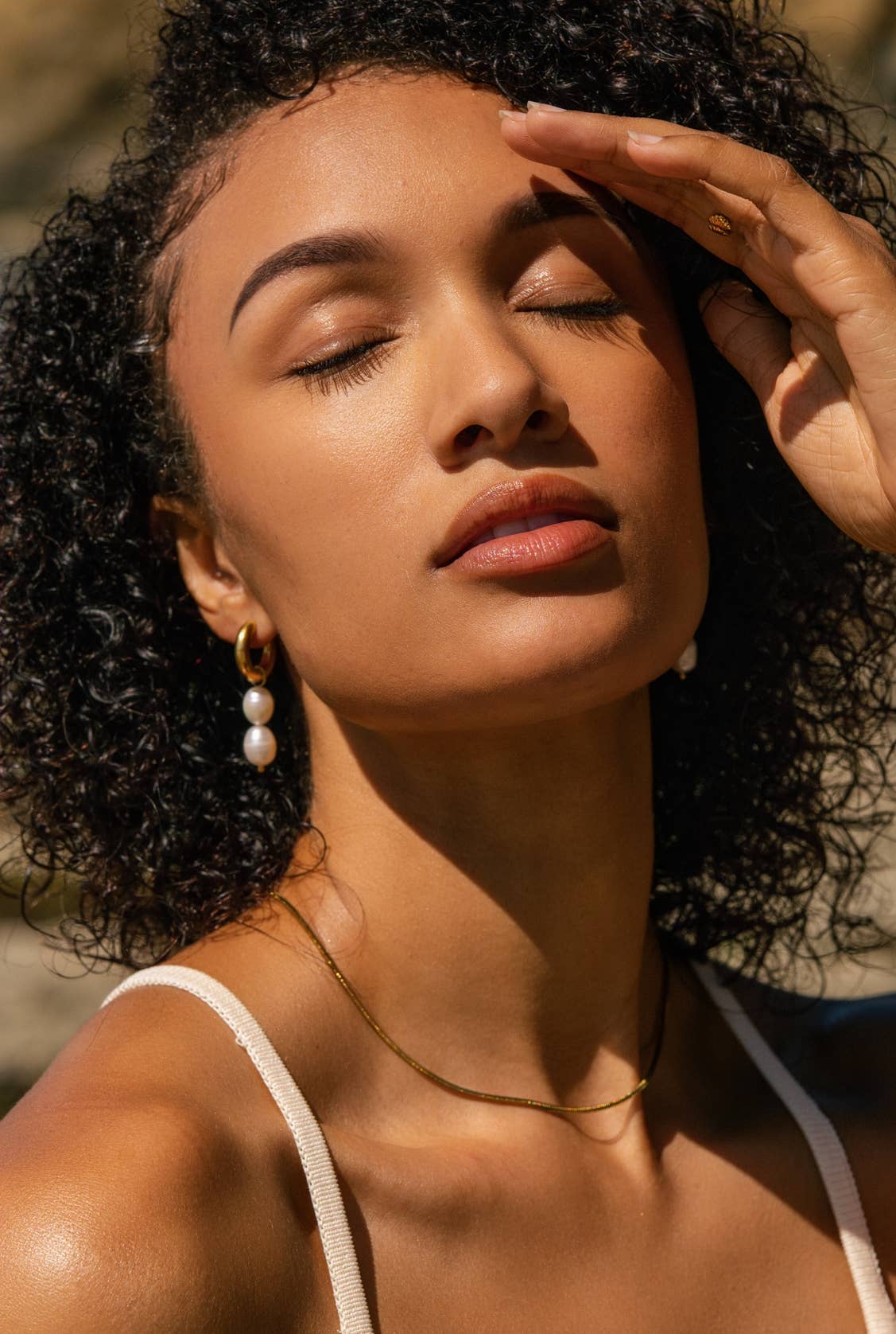 Boem Collection - Lani Pearl Drop Earrings - Dear John