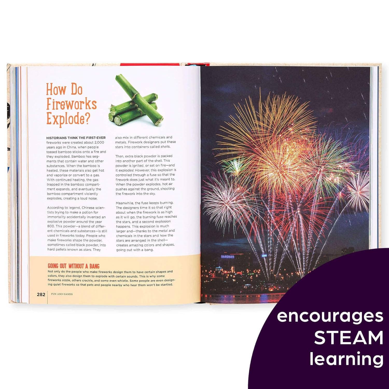 Book of How — Award - Winning Kids’ STEM Book (352 Pages) - Dear John