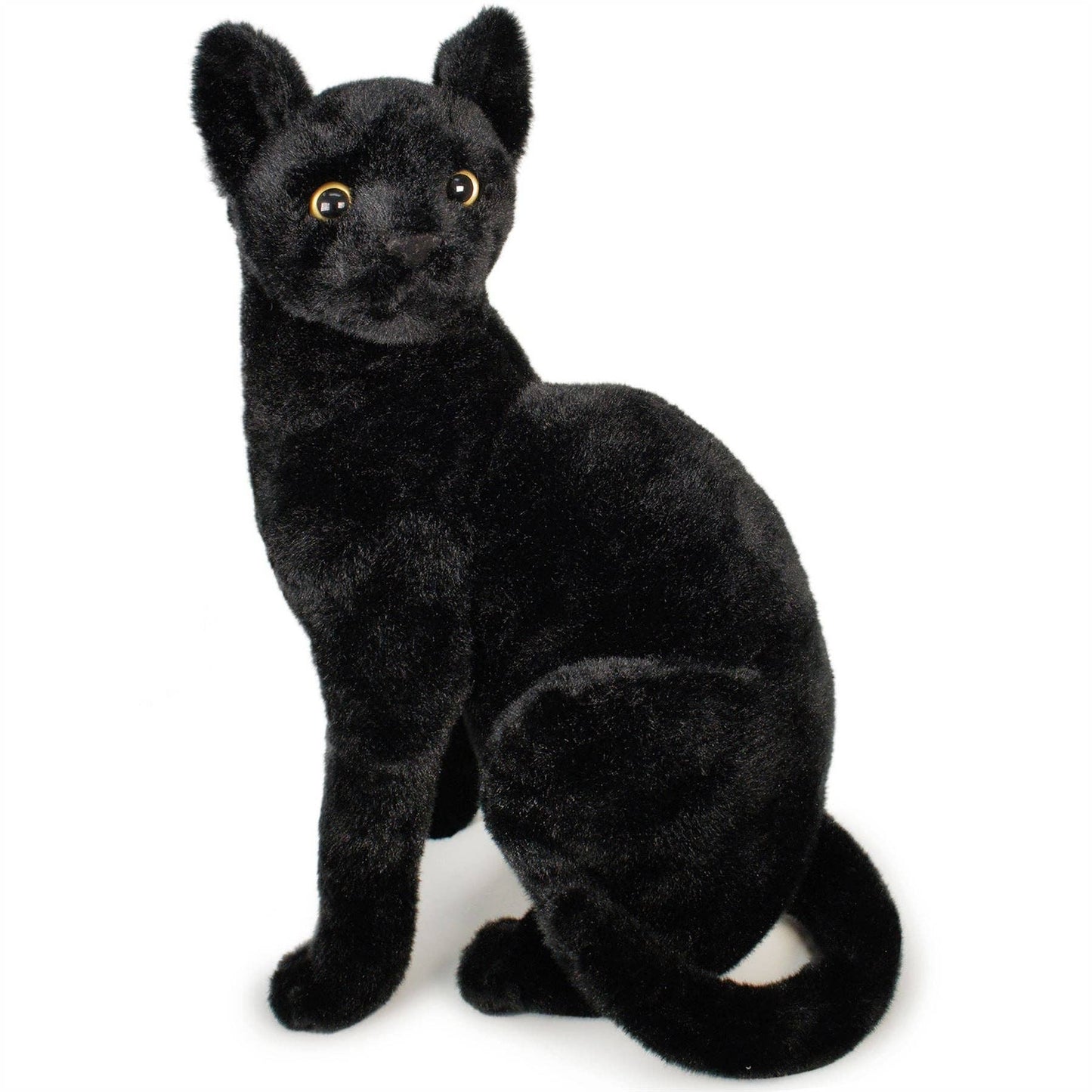 Boone The Black Cat | 13 Inch Stuffed Animal Plush - Dear John