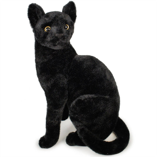 Boone The Black Cat | 13 Inch Stuffed Animal Plush - Dear John